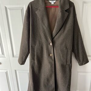 Old Navy Dark Brown Trench Coat